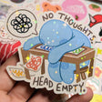 These art block-inspired sparkle stickers are perfect for decorating your sketchbook cover, laptop, phone case, skateboard, and more!