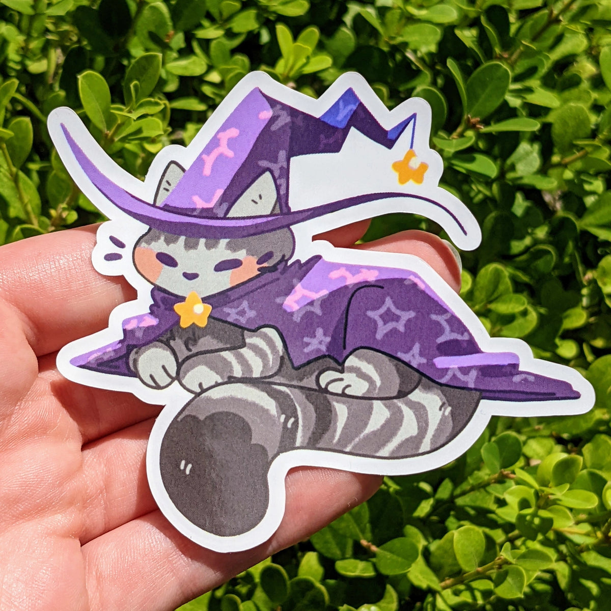 These spooky lil kitties are an adorable way to decorate your sketchbook cover, laptop, phone case, skateboard, and more!