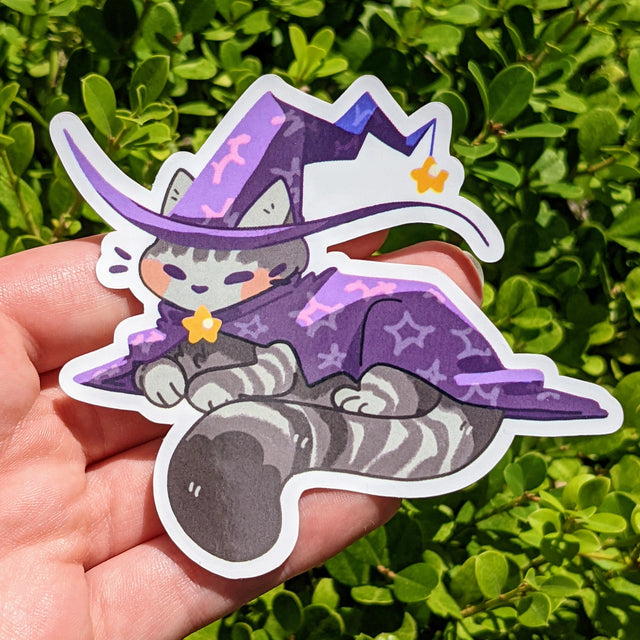 These spooky lil kitties are an adorable way to decorate your sketchbook cover, laptop, phone case, skateboard, and more!