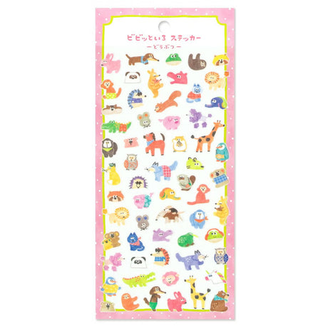 A sticker sheet that features vivid and colorful images for daily living. These stickers are perfect for journaling, scrapbooking, and marking your calendar.