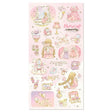 This series is filled with wishes to make your everyday life more wonderful so you can stay cute. The stickers use elegant lustrous pearl paper, finished with delicate gold foil stamping throughout.