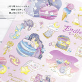 This series is filled with wishes to make your everyday life more wonderful so you can stay cute. The stickers use elegant lustrous pearl paper, finished with delicate gold foil stamping throughout.

• This package includes 1&nbsp;sheet of sticker
• Material: Paper
• Package measures approx. 7" x 3.5"
• Made in Japan