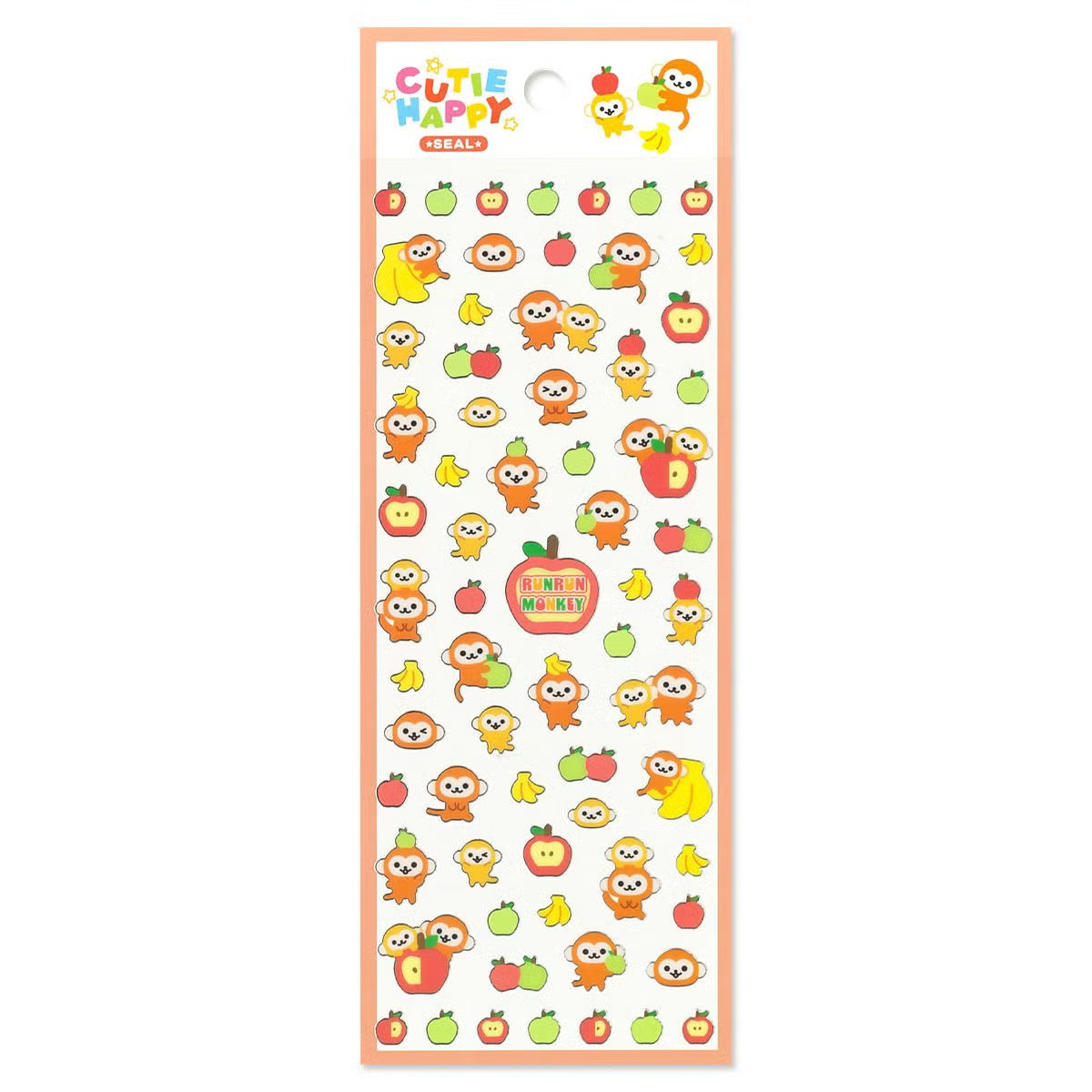 A sticker sheet that features animal stickers themed around Heisei retro is here to bring you whimsy and nostalgia! The plump form and childlike humorous expression will bring you back in time by adding a bright and colorful addition to your pages.