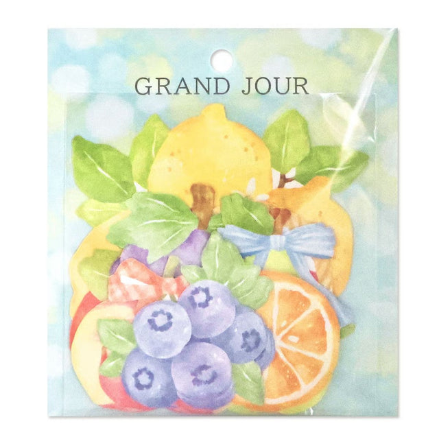✨ New large sticker flakes are here! Featuring adorable fruit themed illustrations, these stickers will brighten any page. Made from high‑quality, easy‑to‑write‑on paper, they’re ideal for journals, planners, and notes.