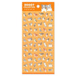 Mini stickers with a dog theme for all dog lovers are now available in a rich lineup!
Each expression and pose is exactly on point.

• This package includes 1 sheet of sticker
• Material: Transparent PET
• Package measures approx. 8" x 3.5"
• Made in Japan