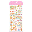 A sticker sheet that depicts the small drama of everyday life woven by a group of six good friends. The plump form and childlike humorous expression will add a healing touch just by attaching it to a notebook or card!

• This package includes 1 sheet of sticker
• Material: Transparent PET, Matte varnish
• Package measures approx. 8" x 3.5"
• Made in Japan