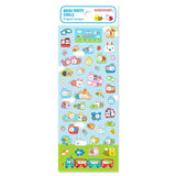 A sticker sheet that features original Mind Wave characters stickers themed around Heisei retro is here to bring you whimsy and nostalgia! The plump form and childlike humorous expression will bring you back in time by adding a bright and colorful addition to your pages.