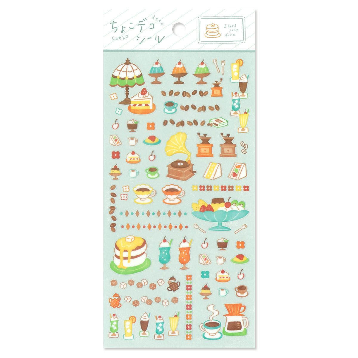 Mind Wave Sticker Sheet Choko Deco