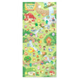 A sticker sheet that depicts the activities of everyday life that goes on in the forest. The plump form and childlike humorous expression will make you feel like you've stepped into the world of a game, a bright and colorful addition to your pages.

• This package includes 1&nbsp;sheet of sticker
• Material: Transparent PET
• Package measures approx. 8" x 3.5"
• Made in Japan