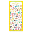 A sticker sheet that features vivid and colorful images for daily living. These stickers are perfect for journaling, scrapbooking, and marking your calendar.