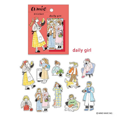 ✨Introducing the newest addition to the Amie flake sticker series! This adorable set includes 10 charming designs, perfect for decorating planners, journals, letters, and more.

10 designs× 4 each (40 stickers in total)
Approx. 3in x 2in each
