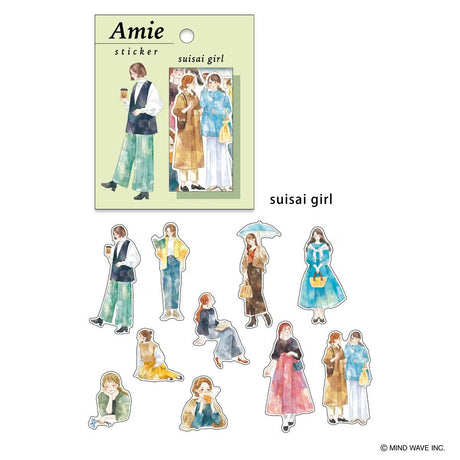 Introducing a new set of Amie flake stickers. This lineup includes 10 different designs to choose from!

10 patterns× 4 pieces each (40 pieces in total)
3 in x 2in each