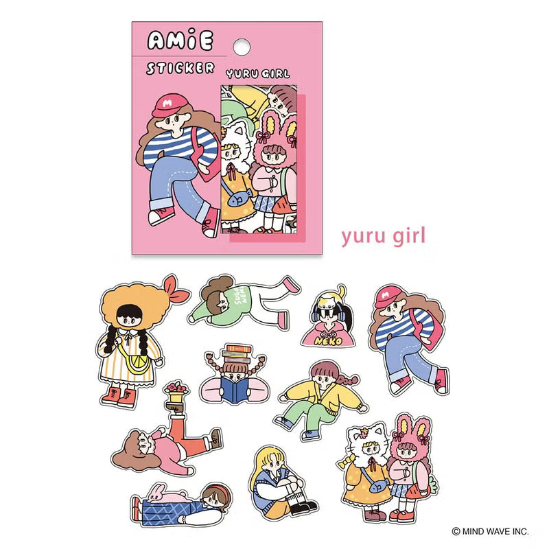 ✨Introducing the newest addition to the Amie flake sticker series! This adorable set includes 10 charming designs, perfect for decorating planners, journals, letters, and more.

10 designs× 4 each (40 stickers in total)
Approx. 3in x 2in each