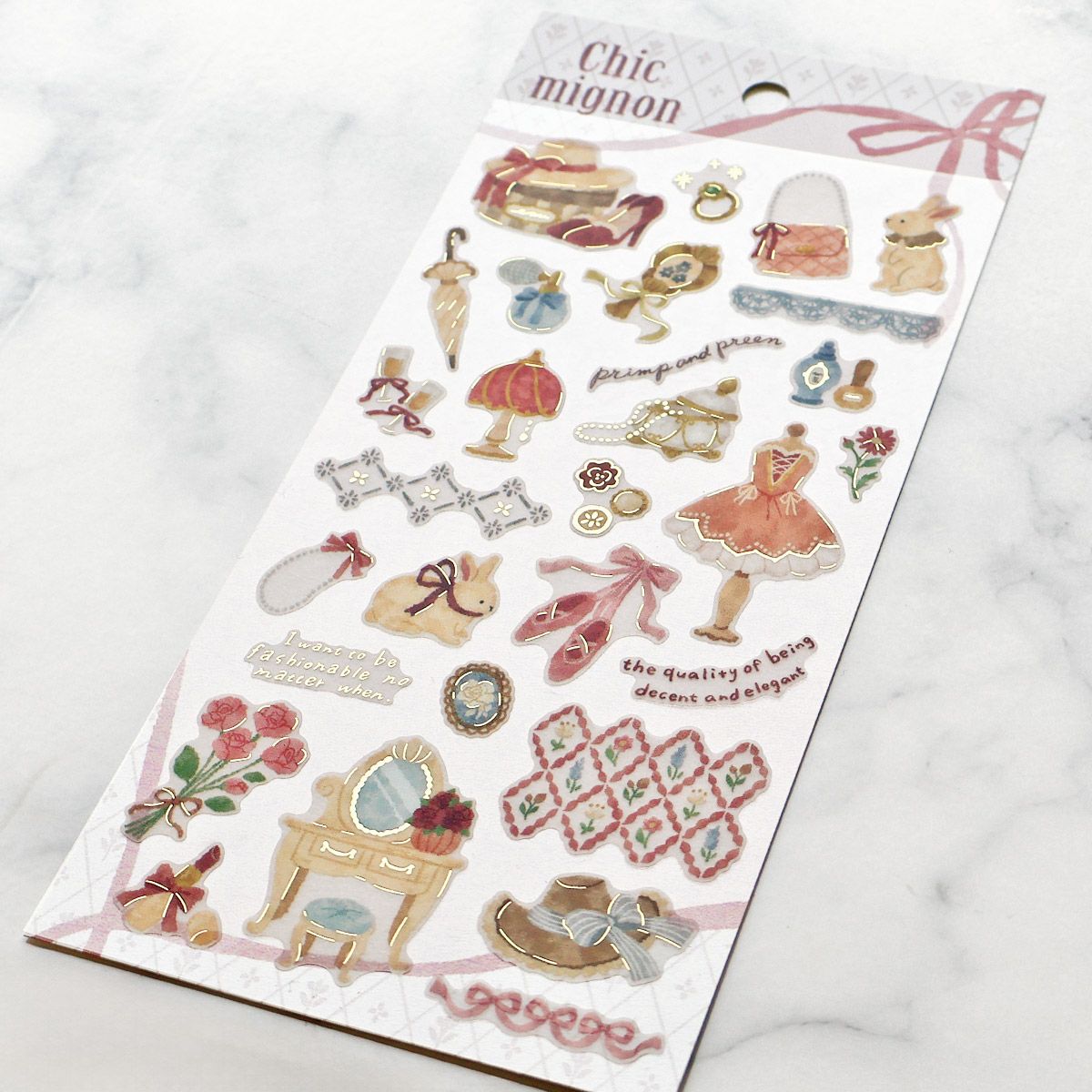 Mind Wave Sticker Sheet Chic Mignon