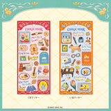This animal illustration sticker series features cookie-themed pieces! These stickers are perfect for journaling, scrapbooking, and marking your calendar.&nbsp;

• This package includes 1&nbsp;sheet of sticker
• Material: Washi Cotton
• Package measures approx. 8" x 3.5"
• Made in Japan