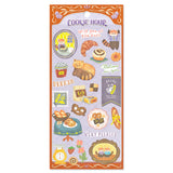 This animal illustration sticker series features cookie-themed pieces! These stickers are perfect for journaling, scrapbooking, and marking your calendar.&nbsp;

• This package includes 1&nbsp;sheet of sticker
• Material: Washi Cotton
• Package measures approx. 8" x 3.5"
• Made in Japan
