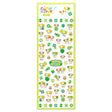 A sticker sheet that features animal stickers themed around Heisei retro is here to bring you whimsy and nostalgia! The plump form and childlike humorous expression will bring you back in time by adding a bright and colorful addition to your pages.

• This package includes 1&nbsp;sheet of sticker
• Material: Transparent PET &amp; Silver Edge
• Package measures approx. 8" x 3.5"
• Made in Japan