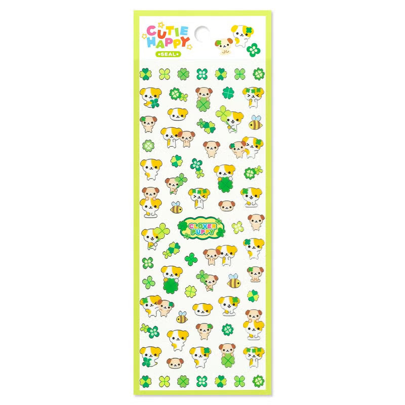 A sticker sheet that features animal stickers themed around Heisei retro is here to bring you whimsy and nostalgia! The plump form and childlike humorous expression will bring you back in time by adding a bright and colorful addition to your pages.

• This package includes 1&nbsp;sheet of sticker
• Material: Transparent PET &amp; Silver Edge
• Package measures approx. 8" x 3.5"
• Made in Japan