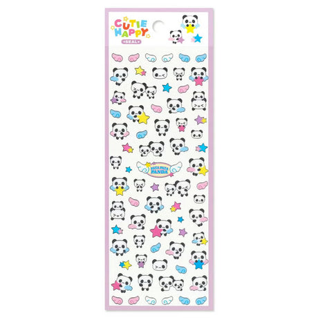 A sticker sheet that features animal stickers themed around Heisei retro is here to bring you whimsy and nostalgia! The plump form and childlike humorous expression will bring you back in time by adding a bright and colorful addition to your pages.

• This package includes 1&nbsp;sheet of sticker
• Material: Transparent PET &amp; Silver Edge
• Package measures approx. 8" x 3.5"
• Made in Japan