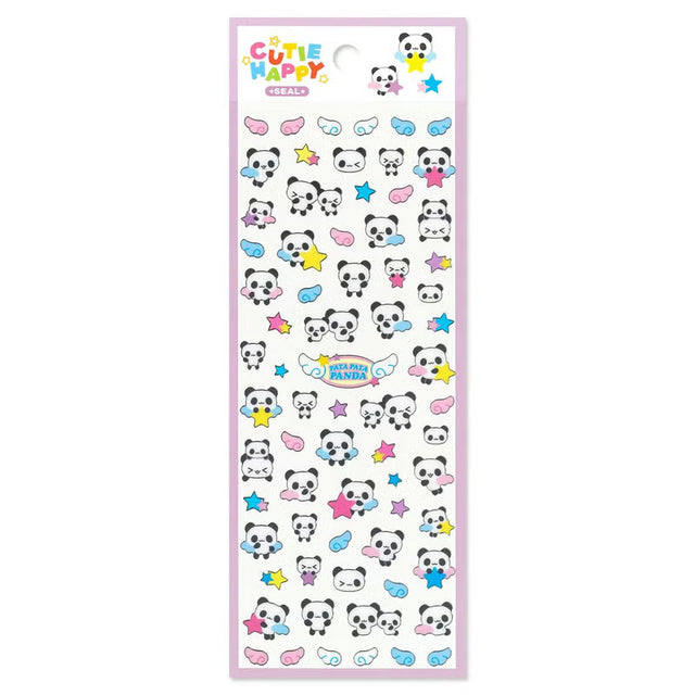 A sticker sheet that features animal stickers themed around Heisei retro is here to bring you whimsy and nostalgia! The plump form and childlike humorous expression will bring you back in time by adding a bright and colorful addition to your pages.

• This package includes 1&nbsp;sheet of sticker
• Material: Transparent PET &amp; Silver Edge
• Package measures approx. 8" x 3.5"
• Made in Japan