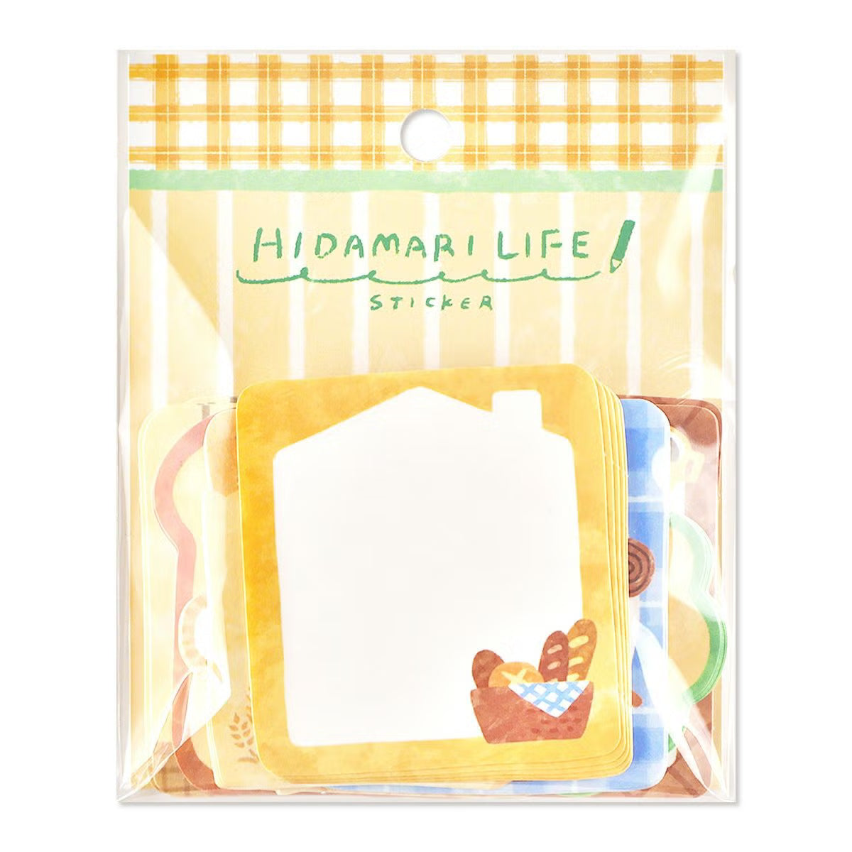 Flake stickers that are perfect for writing are now available!
Illustrations with a bread theme that will brighten up your pages.&nbsp;
The material for the seal is high-quality paper that is easy to write on.

8 designs&nbsp;
40 pieces total
Approximately 2.3 in x 2in