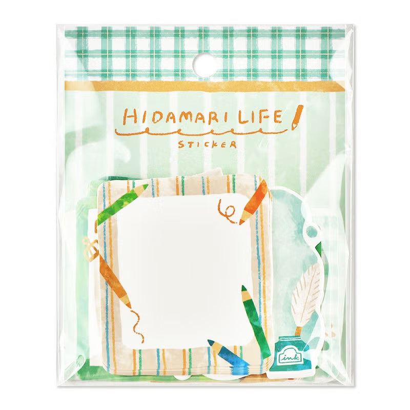 ✨ Flake stickers perfect for writing are here! Featuring adorable stationery‑themed illustrations, these stickers will brighten any page. Made from high‑quality, easy‑to‑write‑on paper, they’re ideal for journals, planners, and notes.

8 designs&nbsp;
40 pieces total
Approximately 2.3 in x 2in