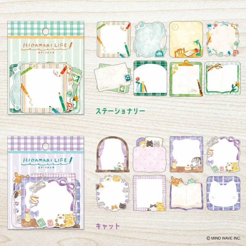 ✨ Flake stickers perfect for writing are here! Featuring adorable stationery‑themed illustrations, these stickers will brighten any page. Made from high‑quality, easy‑to‑write‑on paper, they’re ideal for journals, planners, and notes.

8 designs&nbsp;
40 pieces total
Approximately 2.3 in x 2in