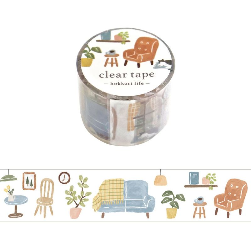 Mind Wave Hokkori Life Clear Tape - Oheya