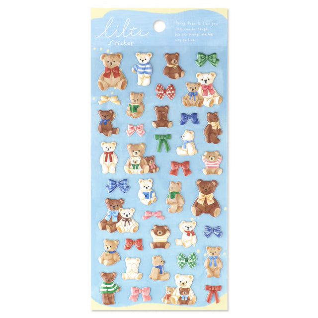 A small three-dimensional sticker is now available!
You can enjoy a miniature-like presence with 6 variations of sweets, animals, girls, and more.

Includes ONE sticker sheet.