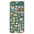 A small three-dimensional sticker is now available!
You can enjoy a miniature-like presence with 6 variations of sweets, animals, girls, and more.

Includes ONE sticker sheet.