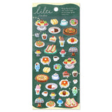 A small three-dimensional sticker is now available!
You can enjoy a miniature-like presence with 6 variations of sweets, animals, girls, and more.

Includes ONE sticker sheet.