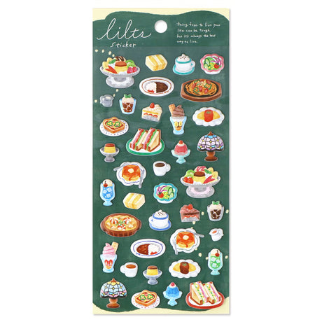 A small three-dimensional sticker is now available!
You can enjoy a miniature-like presence with 6 variations of sweets, animals, girls, and more.

Includes ONE sticker sheet.