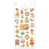 A small three-dimensional sticker is now available! This collection of Mon Atelier sticker sheets has 6 different variations to cover all your favorite things!

You can enjoy these cozy puffy stickers with gold accents anywhere. Use these stickers on your planner, cards, photo album, frames, gift wrap, stationery, scrapbook pages, calendars and more.

Includes ONE sticker sheet.