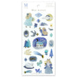 A small three-dimensional sticker is now available! This collection of Mon Atelier sticker sheets has 6 different variations to cover all your favorite things!

You can enjoy these cozy puffy stickers with gold accents anywhere. Use these stickers on your planner, cards, photo album, frames, gift wrap, stationery, scrapbook pages, calendars and more.

Includes ONE sticker sheet.