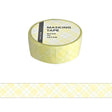 This is a standard masking tape with a width of 15 mm.
The lineup has increased to the popular plaid pattern.
Because it is simple, it is finished with a design full of care.


Width 15mm × Length 5m
Material:&nbsp;Washi paper
Includes 1 roll of washi