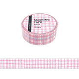 This is a standard masking tape with a width of 15 mm.
The lineup has increased to the popular plaid pattern.
Because it is simple, it is finished with a design full of care.


Width 15mm × Length 5m
Material:&nbsp;Washi paper
Includes 1 roll of washi