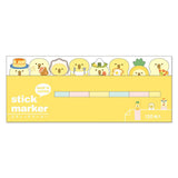 Piyokomame will color your notebooks and notebooks in a fun way!&nbsp;Because it comes in a hearty pack of 120 sheets, you can use it in a variety of situations such as work, lessons, and study.

120 total tabs
8 different designs
Made in Japan