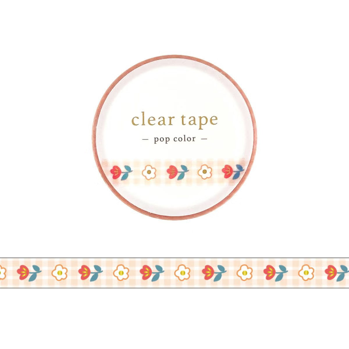 The popular clear tape has a new design with a pop taste!
This time, two new types have been added: the "POP ICON series" with its impressive black illustration borders, and the "POP COLOR series" with&nbsp;its bright colors.


Mind Wave's clear tape is designed to be used easily for decorating organizers and other items. It can be used for monthly and vertical organizers, as an accent for collages, and for decorations.


Since the tape has a translucent feel, it is recommended to be applied over paper or s