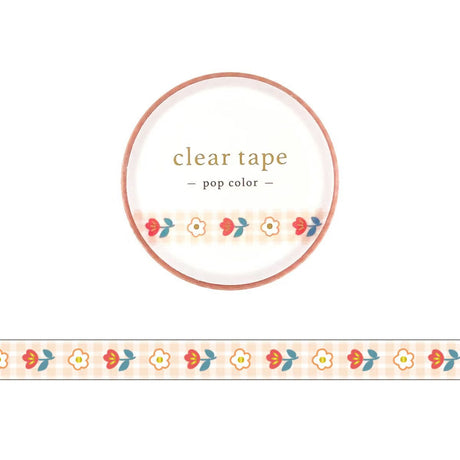 The popular clear tape has a new design with a pop taste!
This time, two new types have been added: the "POP ICON series" with its impressive black illustration borders, and the "POP COLOR series" with&nbsp;its bright colors.


Mind Wave's clear tape is designed to be used easily for decorating organizers and other items. It can be used for monthly and vertical organizers, as an accent for collages, and for decorations.


Since the tape has a translucent feel, it is recommended to be applied over paper or s