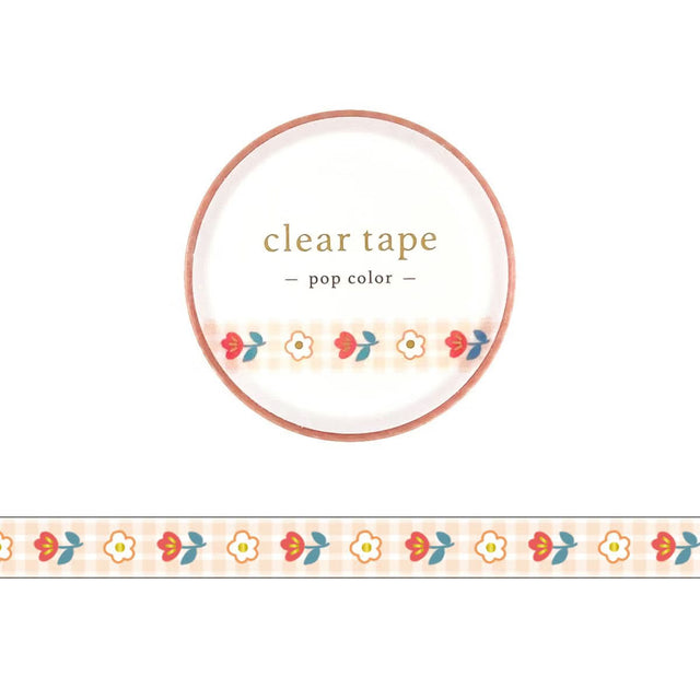 The popular clear tape has a new design with a pop taste!
This time, two new types have been added: the "POP ICON series" with its impressive black illustration borders, and the "POP COLOR series" with&nbsp;its bright colors.


Mind Wave's clear tape is designed to be used easily for decorating organizers and other items. It can be used for monthly and vertical organizers, as an accent for collages, and for decorations.


Since the tape has a translucent feel, it is recommended to be applied over paper or s