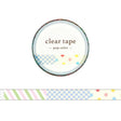 

The popular clear tape has a new design with a pop taste!
This time, two new types have been added: the "POP ICON series" with its impressive black illustration borders, and the "POP COLOR series" with&nbsp;its bright colors.



Mind Wave's clear tape is designed to be used easily for decorating organizers and other items. It can be used for monthly and vertical organizers, as an accent for collages, and for decorations.


Since the tape has a translucent feel, it is recommended to be applied over paper o