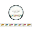 The popular clear tape has a new design with a pop taste!
This time, two new types have been added: the "POP ICON series" with its impressive black illustration borders, and the "POP COLOR series" with&nbsp;its bright colors.



Mind Wave's clear tape is designed to be used easily for decorating organizers and other items. It can be used for monthly and vertical organizers, as an accent for collages, and for decorations.


Since the tape has a translucent feel, it is recommended to be applied over paper or 