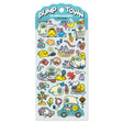 The daily lives of creatures living in the always fun 'Pump Town' are now available as stickers! Whether you're excited or lazy, it's a town where you can do anything. These stickers are perfect for journaling, scrapbooking, and marking your calendar.&nbsp;

• This package includes 1&nbsp;sheet of sticker
• Material: PET Tape
• Package measures approx. 8" x 3.5"
• Made in Japan