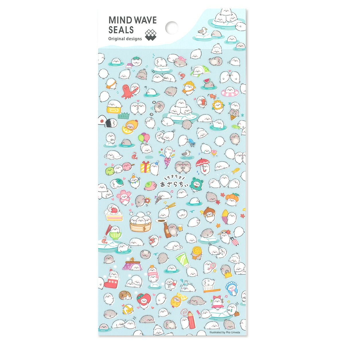 These mini-sized stickers features designs inspired typical instances in daily life that can be added to your planner or journal! Mini-sized stickers of new characters will join the ranks, and you're sure to find your favorite character...!

Includes ONE sticker sheet.
