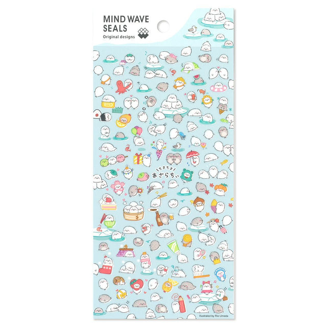 These mini-sized stickers features designs inspired typical instances in daily life that can be added to your planner or journal! Mini-sized stickers of new characters will join the ranks, and you're sure to find your favorite character...!

Includes ONE sticker sheet.