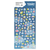 Mini-sized stickers featuring adorable animals playing in the stars!

• This package includes 1&nbsp;sheet of sticker
• Material: Transparent PET
• Package measures approx. 8" x 3.5"
• Made in Japan