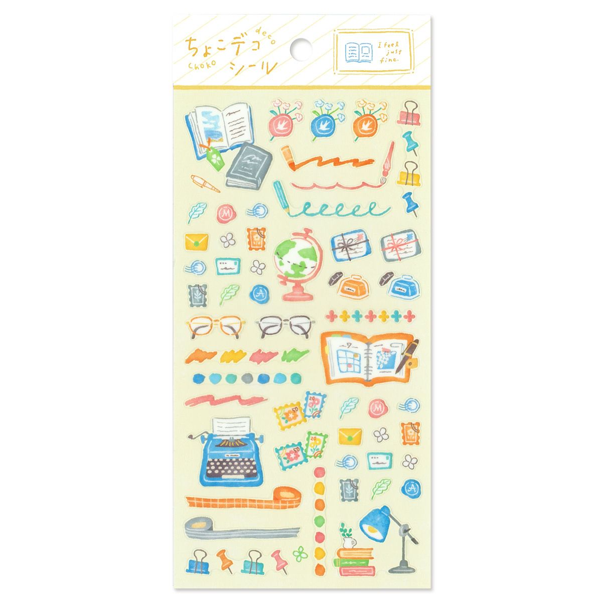 Mind Wave Sticker Sheet Choko Deco