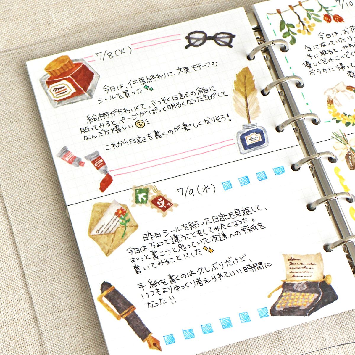 Mind Wave Sticker Sheet Kokoro Tokimeku - Heart Fluttering