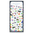 A sticker sheet that features vivid and colorful images for daily living. These stickers are perfect for journaling, scrapbooking, and marking your calendar.&nbsp;

• This package includes 1&nbsp;sheet of sticker
• Material: Washi Tape
• Package measures approx. 8" x 3.5"
• Made in Japan