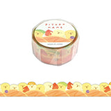 This is a standard masking tape with a width of 15 mm. This tape has a die-cute feature to create a cute edge around the washi.
Because it is simple, it is finished with a design full of care.


Width 15mm × Length 5m
Material:&nbsp;Washi paper
Includes 1 roll of washi